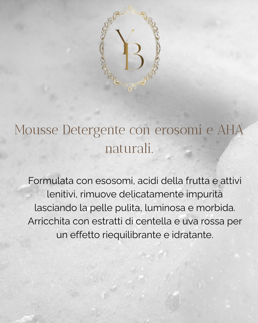 Glow Mousse Gold Skin Care – Mousse Detergente Illuminante